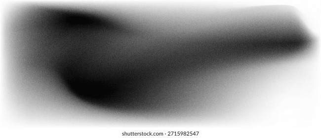 Black dark gray silver white wave abstract background for design. Light wave, wavy line. Ombre gradient. Noise rough