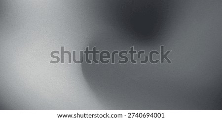 Black dark gray silver white wave abstract background for design. Light wave, wavy line. Ombre gradient. Noise rough grungy grain brushed metal metallic effect.eps10