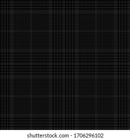 Black and Dark Grey modern tartan plaid Scottish seamless pattern.Texture from plaid, tablecloths, clothes, shirts, dresses, jacket, skirt, paper, blankets and other textile products.