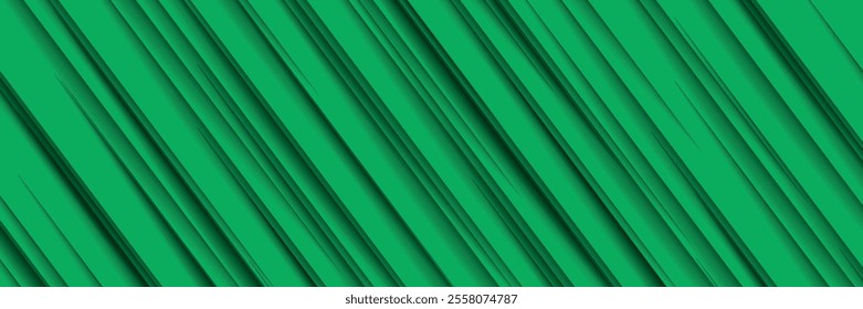 Black and dark light green background with gradient is Surface with abstract technology gradient soft line metal texture template.