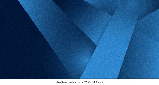 Black dark navy blue silver abstract pattern background. Geometric shape. Line triangle angle fold polygon diamond 3D. Color gradient ombre. Rough