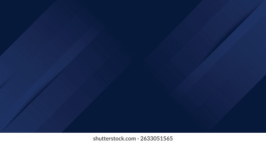 Black dark navy blue silver abstract pattern background. Geometric shape. Line triangle angle fold polygon diamond 3D simple abstract modern background