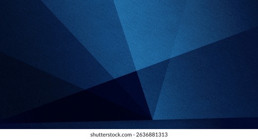 Preto azul marinho escuro azul prata abstrato padrão de fundo. Forma geométrica. Losango de polígono de dobra triangular de linha 3D. Volume do gradiente de cor. Vetor áspero eps10