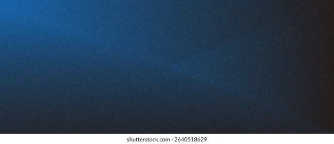 Black dark navy blue silver abstract pattern background. Geometric shape. Line triangle angle fold polygon diamond 3D. Color gradient ombre. Rough