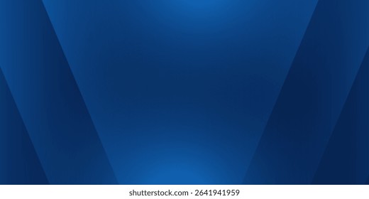 Black dark navy blue silver abstract pattern background. Geometric shape. Line triangle angle fold polygon diamond 3D simple abstract modern