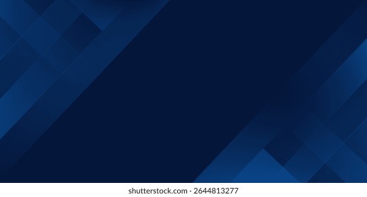 Black dark navy blue silver abstract pattern background. Geometric shape. Line triangle angle fold polygon diamond 3D simple abstract modern