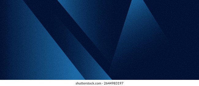 Preto azul marinho escuro azul prata abstrato padrão de fundo. Forma geométrica. Losango de polígono de dobra triangular de linha 3D. Cor gradiente ombre.vetor eps10