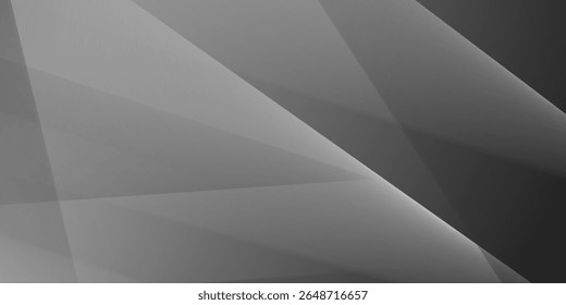 Schwarz dunkel navy blau silber abstraktes Muster Hintergrund. Geometrische Form. Linie Dreieck Winkel Falte Polygon Diamant 3D. Farbverlauf ombre. Raues Kornrauschen. Heller Schatten. Matter Schimmer. Minimum.