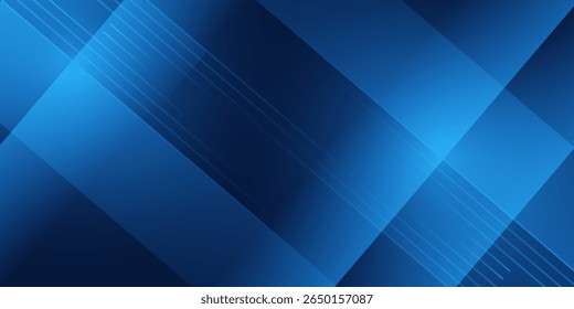 Schwarz dunkel navy blau silber abstraktes Muster Hintergrund. Geometrische Form. Linie Dreieck Winkel Falte Polygon Diamant 3D einfach abstrakt