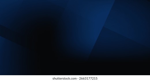 Fondo abstracto de plata azul marino oscuro negro. Forma geométrica. Línea triángulo ángulo pliegue polígono diamante 3D. Vector tipo6