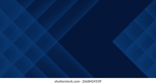 Schwarz dunkel navy blau silber abstraktes Muster Hintergrund. Geometrische Form. Linie Dreieck Falte Polygon Diamant 3D einfach abstrakt modern