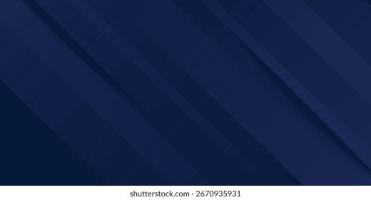 Schwarz dunkel navy blau silber abstraktes Muster Hintergrund. Geometrische Form. Linie Dreieck Winkel Falte Polygon Diamant 3D einfach abstrakt modernen Hintergrund