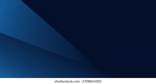 Schwarz dunkel navy blau silber abstraktes Muster Hintergrund. Geometrische Form. Linie Dreieck Winkel Falte Polygon Diamant 3D. Farbverlauf ombre.