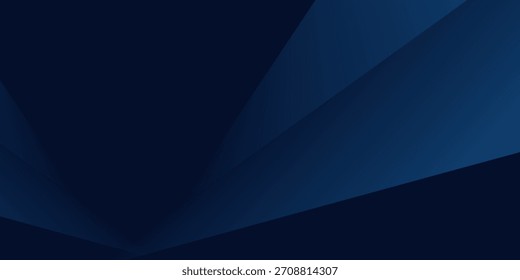 Preto azul marinho escuro azul prata abstrato padrão de fundo. Forma geométrica. Losango de polígono de dobra triangular de linha 3D. Volume do gradiente de cor.