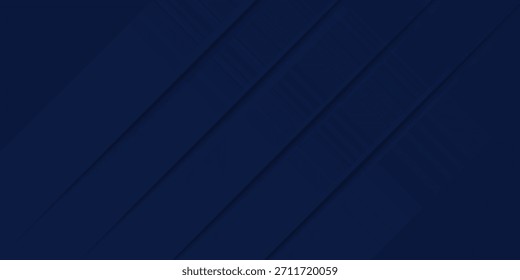 Black dark navy blue silver abstract pattern background. Geometric shape. Line triangle angle fold polygon diamond 3D simple abstract modern background