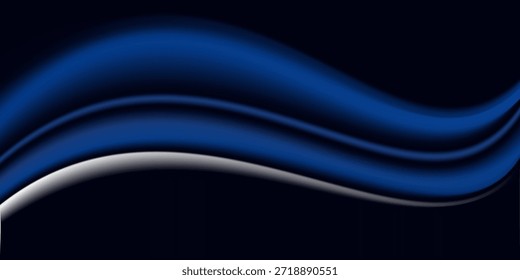 Black dark navy blue silver abstract pattern background. Geometric shape. Line triangle angle fold polygon diamond 3D