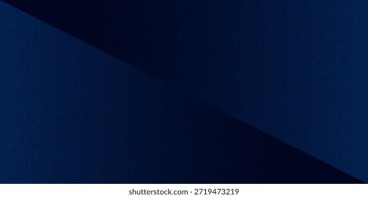 Preto azul marinho escuro azul prata abstrato padrão de fundo. Forma geométrica. Losango de polígono de dobra triangular de linha 3D. Volume do gradiente de cor. Ruído de grãos grosseiros
