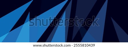 Black dark navy blue silver abstract pattern background. Geometric shape.