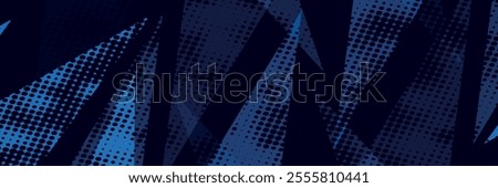 Black dark navy blue silver abstract pattern background. Geometric shape.