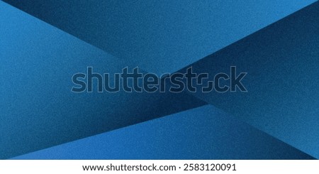 Black dark navy blue silver abstract pattern background. Geometric shape. Line triangle angle fold polygon diamond 3D. Color gradient ombre. Rough