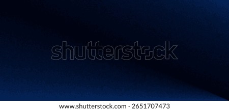 Black dark navy blue silver abstract pattern background. Geometric shape. Line triangle angle fold polygon diamond 3D. Color gradient ombre. Rough grain noise
