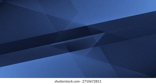 Fondo abstracto blanco azul marino oscuro negro. Forma geométrica. Mosaico de polígono de triángulo de ángulo de línea. Degradado de color. Partícula áspera del polvo del grano del ruido. Luz luminosa. Diseño. Plantilla. Mínimo.