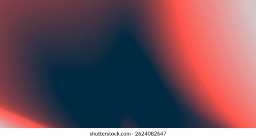 Fondo abstracto negro rojo oscuro cereza carmesí granate. Ondulado de línea. Líquido de desenfoque de ombre de gradiente de color. Malla de grano de ruido. Brillo brillo brillo ligero metálico. Navidades noche Año Nuevo Cumpleaños.