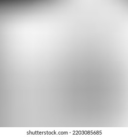 Black Dark Trendy Metallic Gradient Mesh. Grey Monochrome Watercolor Minimal Design Picture. Aluminium Liquid Smooth White Gradient Backdrop. Digital Vector Silver Empty Blurry Background.