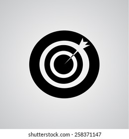 black dart icon