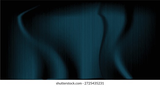 Fondo gris gasolina verde azul oscuro profundo negro. Tela de satén de seda. Lujo elegante belleza premium rica. Brillo brillante brillante brillante sedoso. Pliegue de cortina. Navidades de cumpleaños festivo.