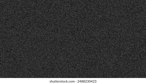 Black denim pattern texture vector illustration