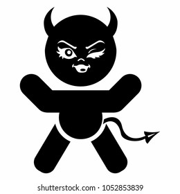 Black Devil girl