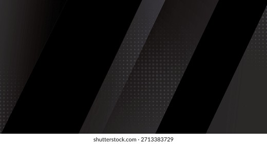 Negro diagonal geométrica, forma superpuesta. traje para el Anuncio, Web, presentación, cartel, folleto