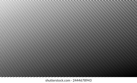 Black diagonal line striped Background. Vector parallel slanting, oblique lines texture for fabric style