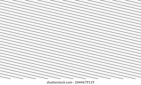 Fondo de rayas de línea diagonal negra. Vector paralelo inclinado, líneas oblicuas textura para el estilo de la tela