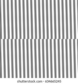 Black diagonal lines background. Striped wallpaper. Seamless surface pattern design with symmetrical linear ornament. Stripes motif. Digital paper, page fills, web designing, textile print. Vector art
