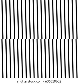 Black diagonal lines background. Striped wallpaper. Seamless surface pattern design with symmetrical linear ornament. Stripes motif. Digital paper, page fills, web designing, textile print. Vector art