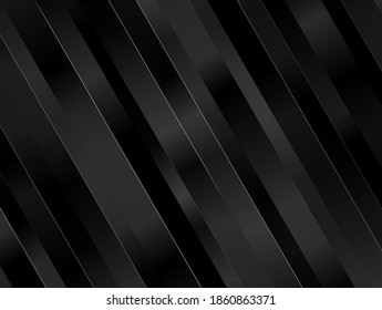 Black diagonal lines. Idea for banners, layouts for black Friday. Simple design in a minimalist style. Vector graphics