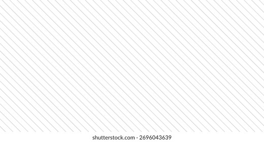 Black diagonal lines. Striped wallpaper. Seamless surface pattern design with symmetrical linear ornament. Stripes motif. Digital paper for page fills, web designing, textile print. Vector art.