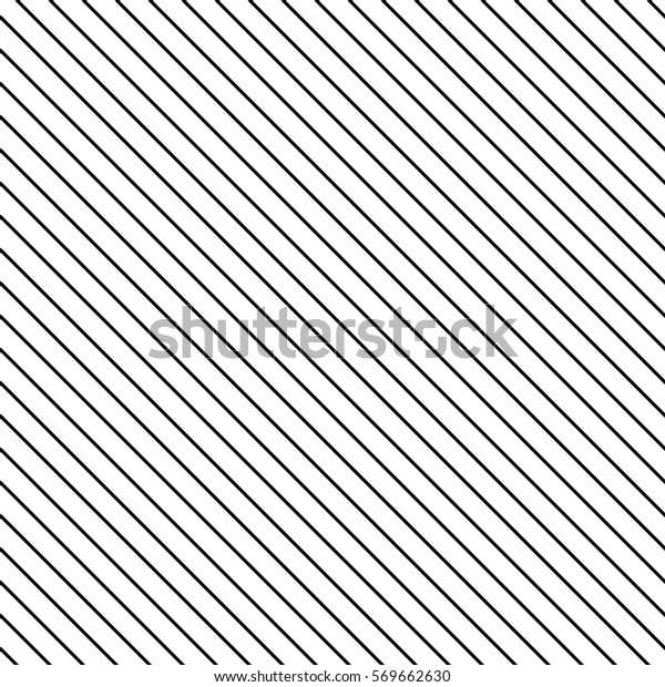 Black Diagonal Lines Striped Wallpaper Seamless Stock Vector (Royalty ...