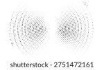 Black Diamond Halftone Circle Abstract Vector Background for Corporate Presentation Graphics, Technology Branding Visuals, Website Header Design, Marketing Layout Templates and Modern UI Interface 