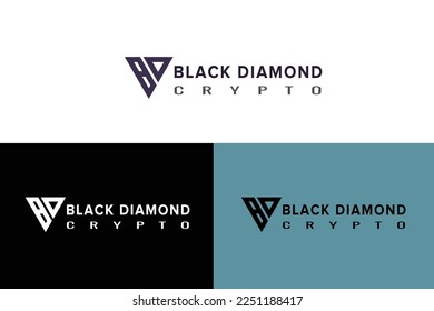 Black diamond logo, vector, shape,design 