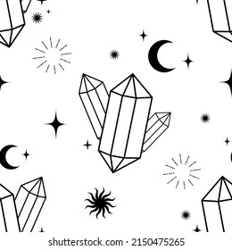 Black Diamond On White Background Celestial Stock Vector (Royalty Free ...