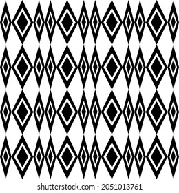 It is a black diamond shape that can be made into decorative patterns or can be made into fabric patterns.