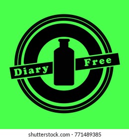 black diary free logo vector design