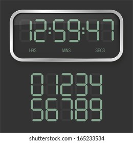 Black digital watch ( 10eps )