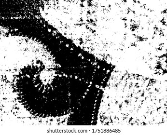 Textura sucia negra. Pared pintada de antaño. Patrón de textura gruesa. Fondo vintage sombrío