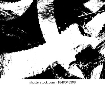 Black dirty texture. Old painted wall. Grunge texture pattern. Gloomy vintage background