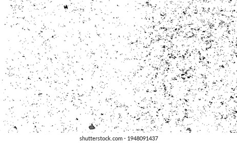 Vector de fondo de textura de grunge con angustia negra, ilustración de textura abstracta para imprimir y objeto web. 