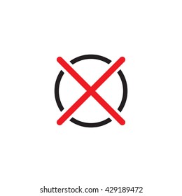 Black do not tumble dry, Washing sign and laundry symbol on white background